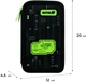 Пенал школьный Kite Digital 2 отделения 20x12x4.5 см Черный (K26-623-2) - изображение 4