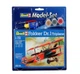 Стартовий набір 1:72 літака Fokker Dr.1 Revell 64116 - изображение 3