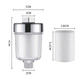 Фильтр для воды на кран / душ Water Outlet Purifier Kit – 1 фильтр + 8 хлопковых элементов | Универсальная сис - изображение 8