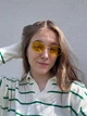 Овальні сонцезахисні окуляри Honey Fashion Accessories жовтий (20к037) - изображение 1