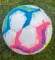 М'яч футбольний Derbystar Bundesliga Brillant DB №5 (білий, жовто-оранжево-синій мультиколір) - зображення 4