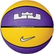 М'яч баскетбольний Nike PLAYGROUND 2.0 8P L JAMES DEFLATED COURT PURPLE/AMARILLO/BLACK/WHITE розмір 7 - зображення 1