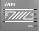 Полка органайзер для роутера настенная подставка кронштейн для Wi-Fi модема L Серый - изображение 1