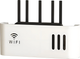 Органайзер-полка для роутера настенная подставка кронштейн для Wi-Fi S Белый - изображение 1