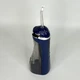 Ирригатор для полости рта 200 мл беспроводной аккумуляторный Oral Irrigator, портативный с 3 режимами работы и 4 сменными насадками для ухода за зубами, деснами и брекетами Синий, RGL-137-Blue - изображение 10
