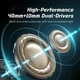 Геймерські навушники дротові накладні Baseus GoPlay 1+ Max Gaming Wired Headphones White (A00181003213-00), з мікрофоном, USB, регульоване наголов’я, білі - зображення 7