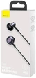 Навушники дротові вкладиші Baseus Encok 3.5mm Wired Earphone H19 Black (NGH19-01), з мікрофоном, mini-jack 3.5 мм, чорні - зображення 6