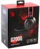Игровые проводные наушники A4tech Bloody G200Q Black/Red (4711421002226) с USB, полноразмерные, с RGB подсветкой, микрофоном и регулируемым оголовьем, кабелем 2 м, черный/красный - изображение 9