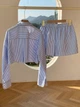 Жіночий Костюм(блуза+шорти) SHEIN 915179-1 0XL блакитний (2000005230028) - зображення 3