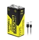 LiitoKala Акумулятор крона 9V USB-6F22 1100mAh Type C заряджання - зображення 1