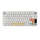 Epomaker TH80 V2 RPO, White Безшумна механічна бездротова клавіатура - зображення 1