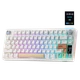 Epomaker TH80 V2 RPO, White Безшумна механічна бездротова клавіатура - зображення 2