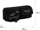 Пенал школьный Kite DC Batman 8x21x7 см Черный (DC26-2701) - изображение 6
