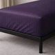 Простирадло натяжне U-tek Сатин Boston Anthracite Stripe 140х200 см (BAS142) - зображення 1
