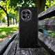 Кожаная накладка Stenk Cover для OnePlus 13R Черный (78589) - изображение 1