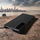 Кожаная накладка Stenk Cover для Sony Xperia 1 VII Чёрный (79339) - изображение 5