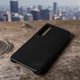 Кожаная накладка Stenk Cover для Sony Xperia 1 VII Чёрный (79339) - изображение 7