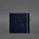 Книга для записи рецептов «Кулинарные секреты» кожаная синяя(BB_30003086) - изображение 4