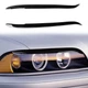Реснички (накладки фар) BMW E39 черный глянец - изображение 1