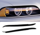 Реснички (накладки фар) BMW E39 черный глянец - изображение 4