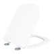 Сидение-крышка для унитаза Mixxus Seat Cover Style-2002 426х339х30mm дюропласт с микролифтом (MI7038) - изображение 3