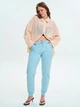 Спортивные штаны женские ROZA 200124 3XL Серо-голубые (4824005756450) - изображение 3