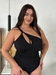 Купальник суцільний з ефектом утяжки 2500B XXL чорний - зображення 2