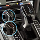 Ручка переключения передач для Volkswagen Skoda Seat DSG алькантара (белая подсветка) - изображение 1