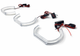Ангельські очі DTM M4 Style BMW F30 F31 F34 2012-2016 LED 6000K - зображення 4