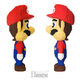 3д конструктор "Retro Mario" 80 см великий блочний маріо magic blocks інтер'єрна колекційна фігурка - зображення 3