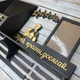 Поличка для медалей з боксу з фоторамкою і ящиком для грамот, коричнева, HWD-A0777 - изображение 2