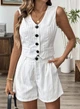Жіночий Костюм (шорти+жилет) SHEIN 924315-1 XL білий (2000005319693) - зображення 1
