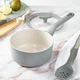 Ковш с антипригарным покрытием BergHOFF Leo Balance Moonmist 18 см 2 л (3950425) - изображение 2