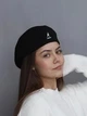 Літня кепка літній берет kangol кангол кенгол кєнгол чорний жиганка воровка кепи кепі - изображение 1