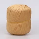 FibraNatura Raffia, Темная соломка №116-22, летняя пряжа для сумок, шляпок, декора, 40г/90м, 100% вискоза - изображение 3