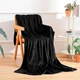 Плед флисовый Soft Me Fancy Черный 130х180 см (70030405-01) - изображение 4