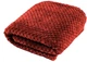Плед флисовый Soft Me Diamond Красный 130х180 см (70030205-02) - изображение 3