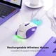 Миша MEETION 2.4 G + Bluetooth wireless gaming mouse BTM001 |800-1200-1600-2400dpi, 7keys, 35/140h, Type-C - изображение 7