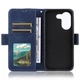 Чохол-книжка з кишеньками Deexe Wallet Stand для Xiaomi Poco X8 Pro - Blue - зображення 4
