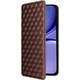 Чохол Deexe Rhombus Book для Xiaomi Poco X8 Pro - Brown - зображення 6