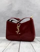 Женская сумка Yves Saint Laurent Бордовый лаковая - изображение 3
