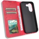 Чохол-книжка Deexe Retro Style для Xiaomi Poco X8 Pro - Red - зображення 5