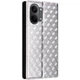 Чехол Deexe Rhombus Book для Xiaomi Poco X8 Pro Max - Silver - изображение 7