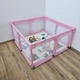 Детский раскладной манеж Avko 120x180см Pink с ковриком и шариками - изображение 3