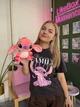 Подарунковий трендовий максі-бокс Pink Stitch Box з іграшкою, футболкою, канцелярією та аксесуарами, 19 позицій - зображення 10