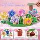 Набор для творчества Poke Craft «Сад принцесс» Jar Melo – 3D DIY, тканевая аппликация, стразы, конструктор, для детей 4+ - изображение 5