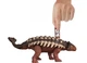 Фигурка Динозавр Анкилозавр Jurassic World Roar Strikers Ankylosaurus Mattel BHDX36 - Уценка - изображение 7