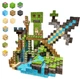 Магнитный конструктор Minecraft Меч Крипера 100 деталей детский STEM набор майнкрафт развивающий - изображение 2