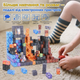 Магнитный конструктор Minecraft «Фортеца с скамейкой» 100 кубиков, STEM-развивающий набор для детей 5-9 лет - изображение 4