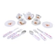 Дитячий набір посуд Tea set 868-E6-4 фарфор, 17 предметів - зображення 2